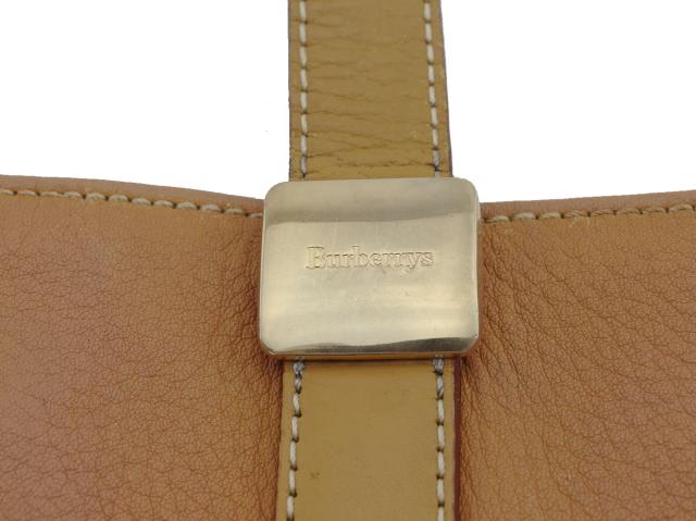 【週末タイムセール】バーバリー BURBERRY トートバッグノバチェック ベージュ×ノバチェック（ベージュ×ホワイト×ブラック×レッド） レディース 中古_9
