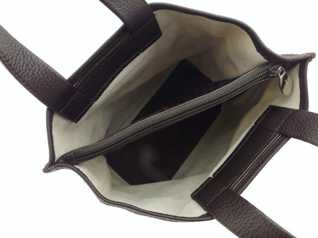 【GWタイムセール】フルラ Furla ハンドバッグゼブラ柄 ダークブラウン×アイボリー（ゼブラ柄） レディース 中古_5