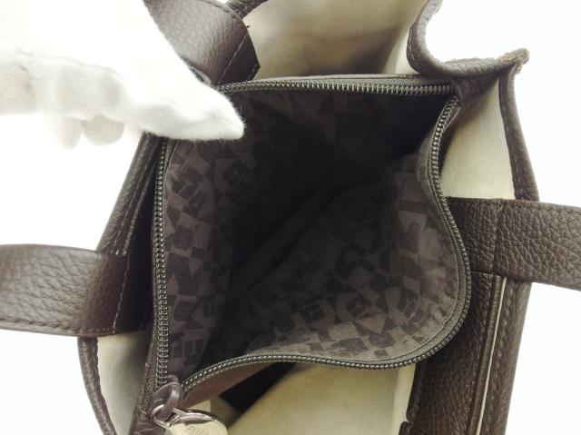 【GWタイムセール】フルラ Furla ハンドバッグゼブラ柄 ダークブラウン×アイボリー（ゼブラ柄） レディース 中古_6