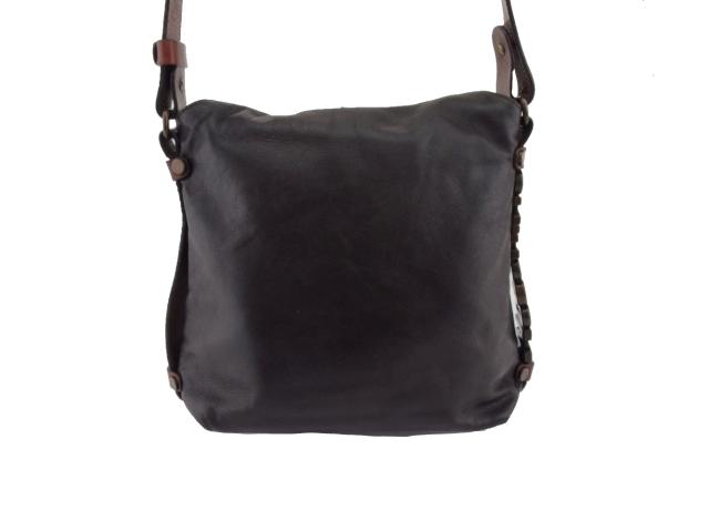 【週末タイムセール】モスキーノ MOSCHINO ショルダーバッグ ブラウン×ダークブラウン レディース 中古_2