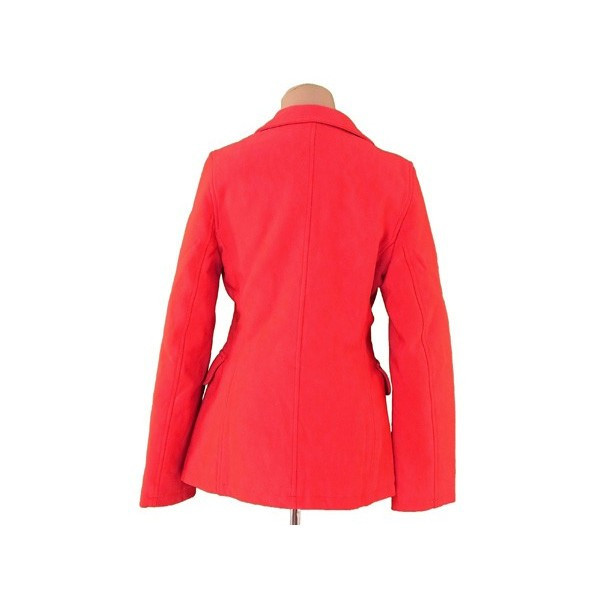 プラダ コート ジャケット レディース ♯Mサイズ シングルボタン ステンカラー ブラック 中古 PRADAプラダ 3ボタン シングルジャケット C-TK8925