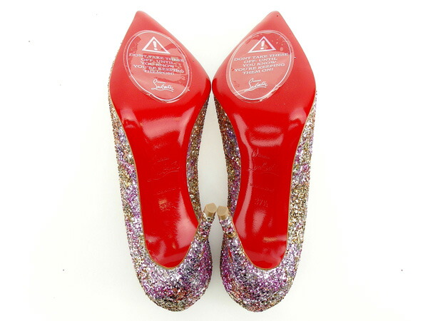 【週末タイムセール】クリスチャンルブタン Christian Louboutin その他靴 So Kate ローズゴールド レディース 中古_5