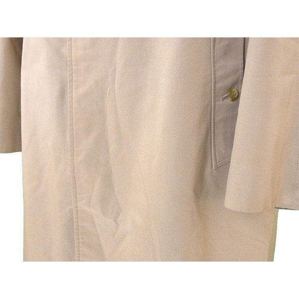 【30％OFF★週末タイムSALE】バーバリー BURBERRY トレンチコートステンカラー シングル ベージュ レディース 中古_3