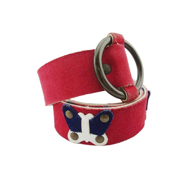 【BIGお買い物ラリー★30%OFFセール中】ドルチェアンドガッバーナ DOLCE&GABBANA ベルト レッド ブルー ホワイト 白 レディース 中古