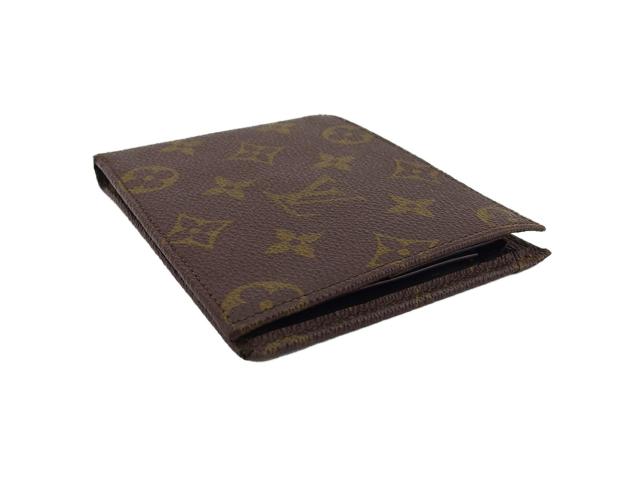 LOUIS VUITTON 二つ折り財布 ブラウン/ベージュ ルイ・ヴィトン LOUIS VUITTON 二つ折り財布モノグラム ヴィンテージ