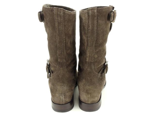 プラダ PRADA ブーツ #38 ブラウン レディース 中古 【公式通販】