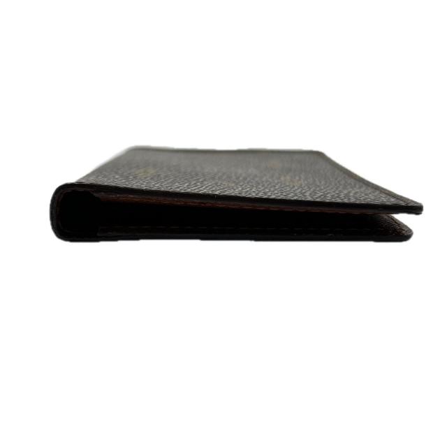 【週末タイムセール】ルイ・ヴィトン LOUIS VUITTON パスケースモノグラム ポルト2カルトヴェルティカル ブラウン レディース 中古_9