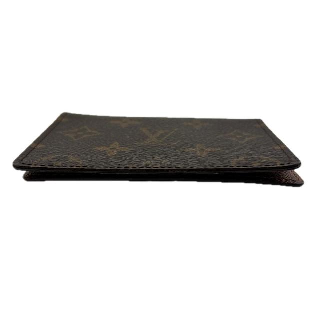 【週末タイムセール】ルイ・ヴィトン LOUIS VUITTON パスケースモノグラム ポルト2カルトヴェルティカル ブラウン レディース 中古_2