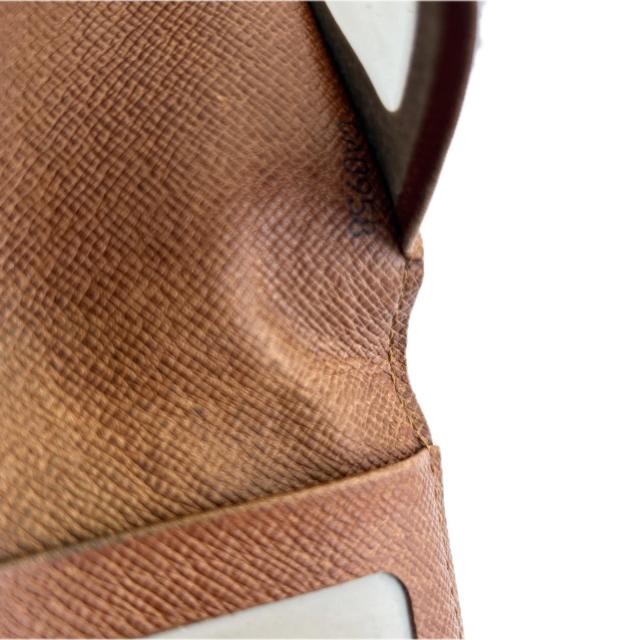 【週末タイムセール】ルイ・ヴィトン LOUIS VUITTON パスケースモノグラム ポルト2カルトヴェルティカル ブラウン レディース 中古_6