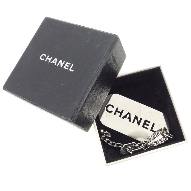【BIGお買い物ラリー★30%OFFセール中】シャネル CHANEL キーホルダー シルバー レディース 中古