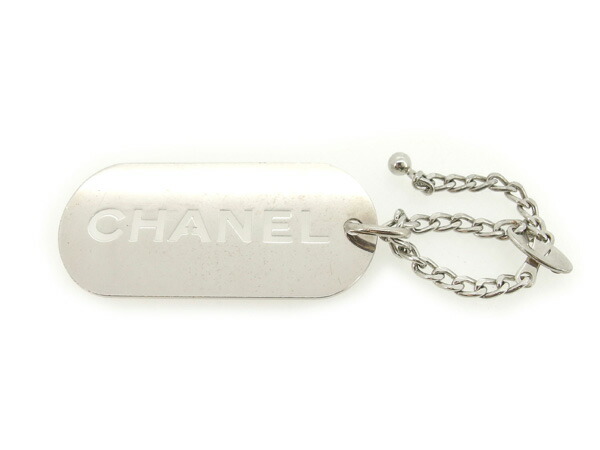【30％OFF★週末タイムセール】シャネル CHANEL キーホルダー シルバー レディース 中古_1