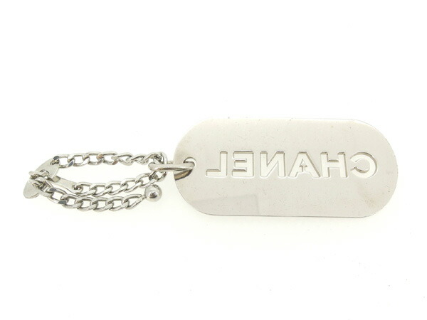 【30％OFF★週末タイムセール】シャネル CHANEL キーホルダー シルバー レディース 中古_2