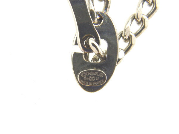 【30％OFF★週末タイムセール】シャネル CHANEL キーホルダー シルバー レディース 中古_5