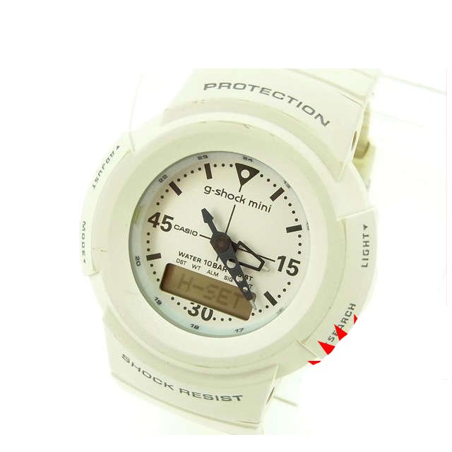 【30％OFF★週末タイムセール】カシオ CASIO 腕時計 G−SHOCK MIMI ホワイト レディース 中古
