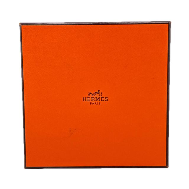 【GWタイムセール】エルメス HERMES 手帳カバーユリスミニ ブラック×シルバー レディース 中古_8