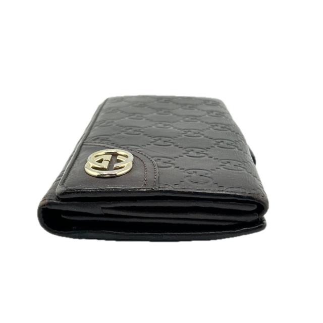 年末ラストセール☆30%OFF】グッチ GUCCI 長財布グッチシマ インター