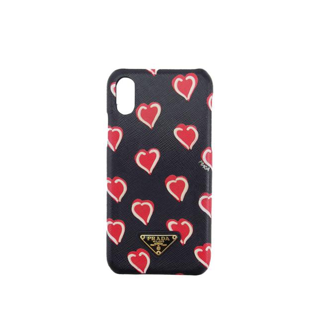 【30％OFF★週末タイムセール】プラダ PRADA iPhoneケース ブラック　レッド　ホワイト レディース 中古