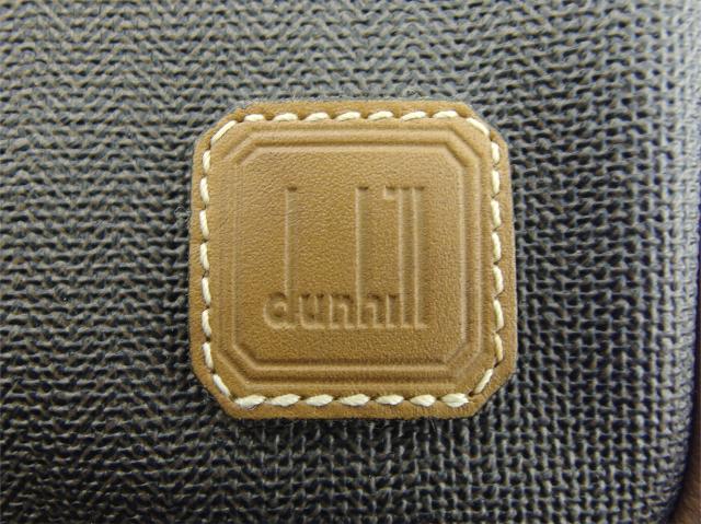 【30％OFF★土日ひと休み大売り出し】ダン吸血鬼 Dunhill クラッチバッグヘリンボーン 薄墨色 薄墨色 赤銅色 レディース 中古