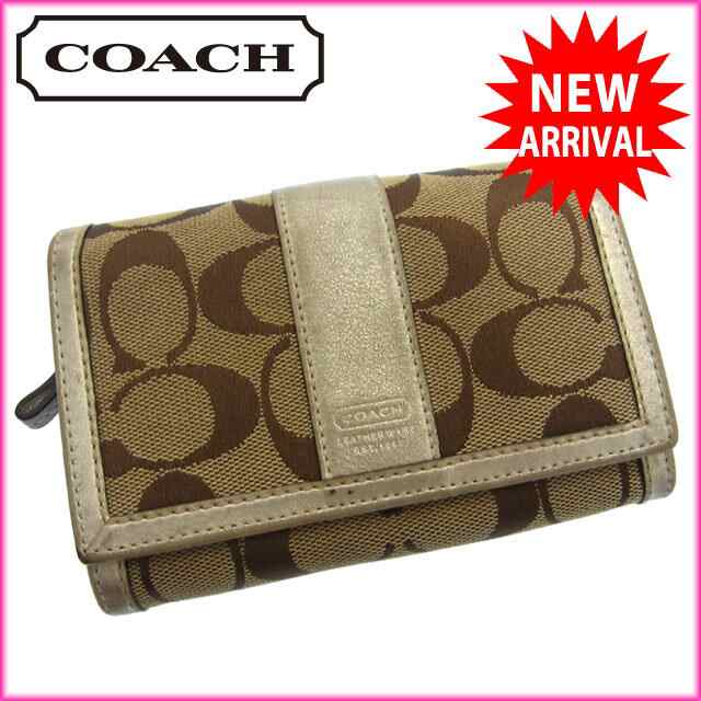 COACH コーチ L字ファスナー ラウンド 長財布　財布