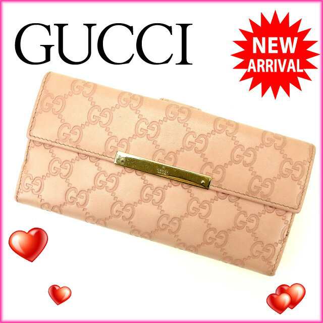 グッチ 長財布 Wホック グッチシマ 中古の通販は