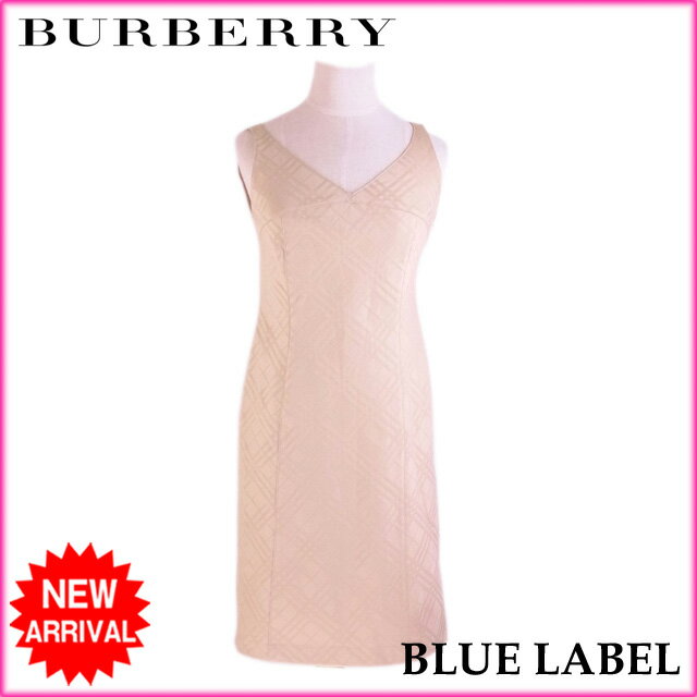 バーバリー ブルーレーベル Burberry Blue Label ワンピース ノースリvネック レディース チェック 中古 L229の通販はau Pay マーケット ブランドデポ