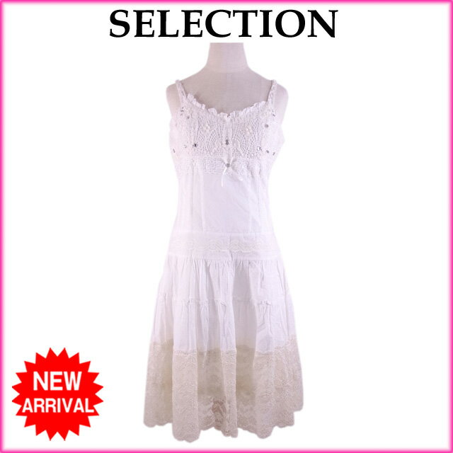 セレクション Selection ワンピース かぎ針編み レディース レース 中古 R1035の通販はau Pay マーケット ブランドデポ