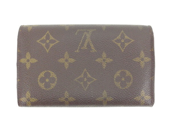 ルイヴィトン L字ファスナー財布 二つ折り財布 ポルトモネビエトレゾー  