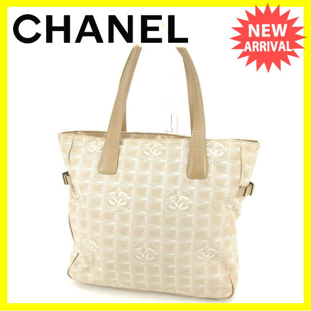 シャネル トートバッグ ショルダーバッグ トートGM ニュートラベルライン 中古の通販は