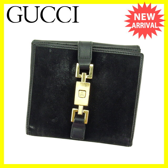 グッチ Wホック財布 二つ折り財布 ジャッキー金具 中古の通販は