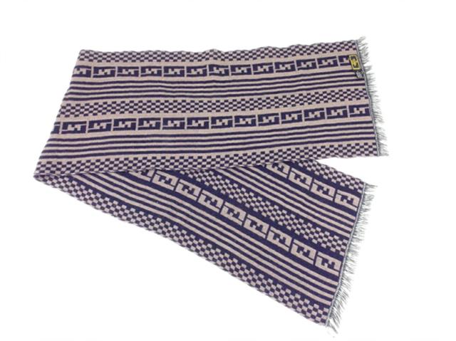 g*9様 【used】 FENDI ストライプ チェック マフラー 楽天市場】【24％OFFクーポン】フェンディ FENDI マフラー