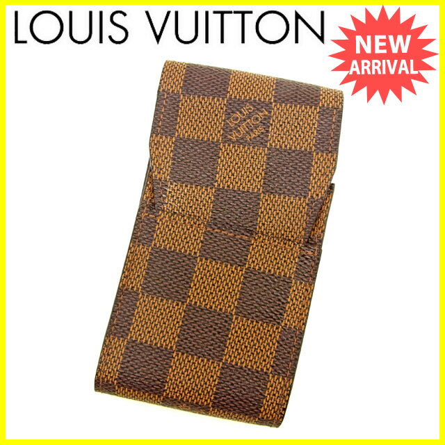 ルイ ヴィトン シガレットケース エテュイ・シガレット ダミエ 中古の通販は