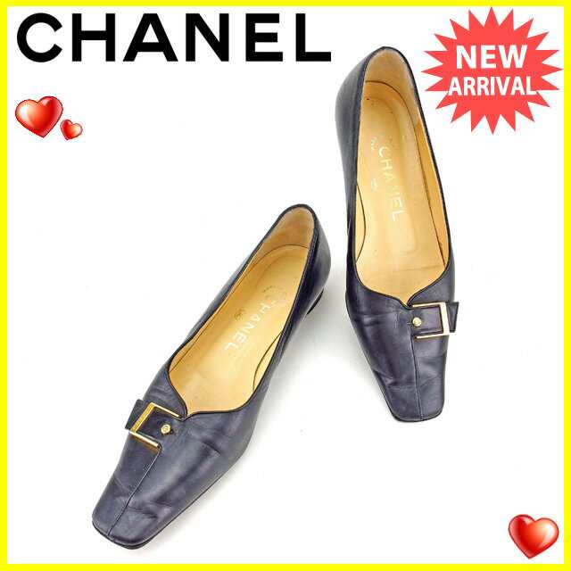 シャネル Chanel パンプス シューズ 靴 レディース ベルトバックル 中古 Tの通販はau Pay マーケット ブランドデポ