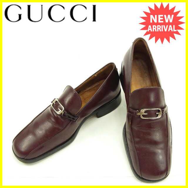 グッチ ｇｕｃｃｉ ローファー 40ed メンズ Gg 中古 T135の通販はau Pay マーケット ブランドデポ