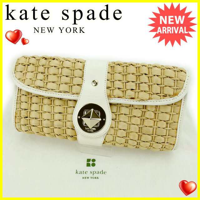 希少】kate spade new york ケイトスペードクラッチバッグ - クラッチ