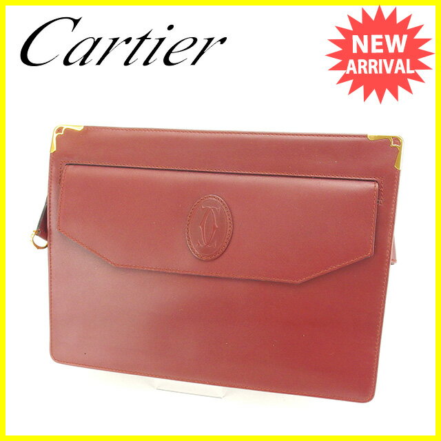 カルティエ セカンドバッグ クラッチバッグ マストライン 中古の通販は