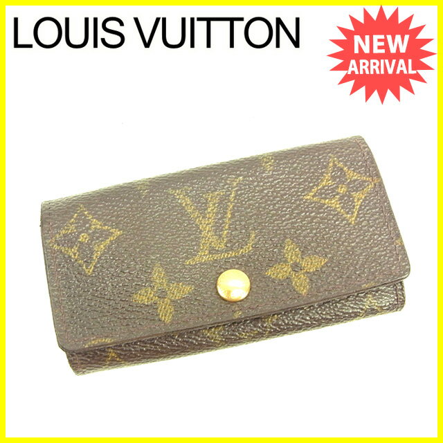 ルイ ヴィトン ｌｏｕｉｓ ｖｕｉｔｔｏｎ キーケース 4連キーケース メンズ可 モノグラム 中古 Tの通販はau Pay マーケット ブランドデポ
