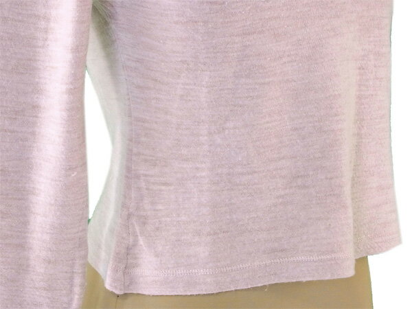フェンディジーンズ カットソー ショート丈 レディース ボートネック ベージュ 中古 フェンディジーンズ カットソー ショート丈 ボートネック 中古の