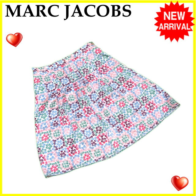 マークジェイコブス スカート フレアー ♯2サイズ フラワー 中古の通販は 11,946円