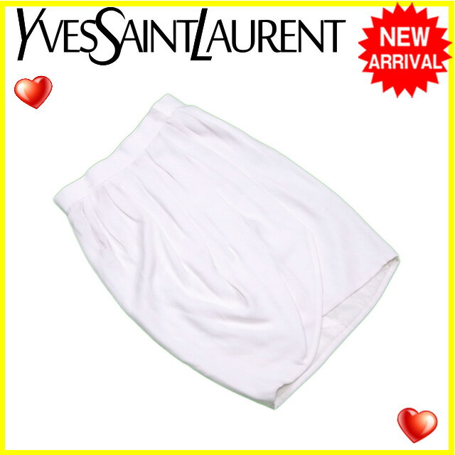 サンローラン スカート タイト ♯Sサイズ ラップデザイン 中古の通販は