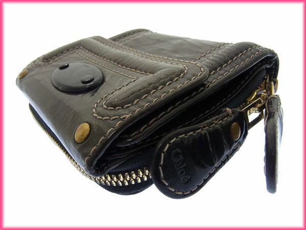 クロエ Chloe 二つ折り財布 財布 小物 サイフ ラウンドファスナー メンズ 中古 72の通販はau Pay マーケット ブランドデポtokyo