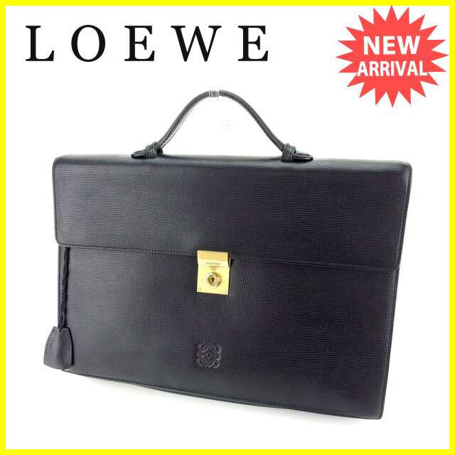 ロエベ Loewe ビジネスバッグ バッグ バック ブリーフケース メンズ アナグラム 中古 P407の通販はau Pay マーケット ブランドデポtokyo