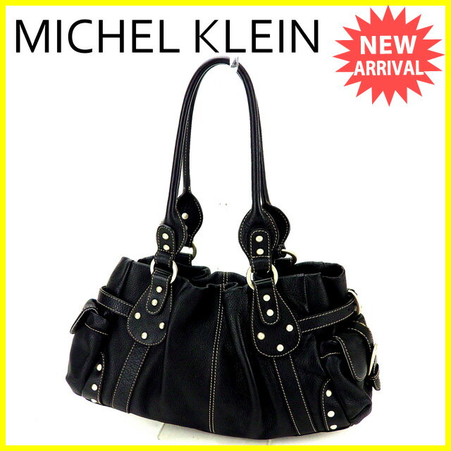 ミッシェルクラン Michel Klein ショルダーバッグ バッグ バック レディース スタッズ 中古 G9の通販はau Pay マーケット ブランドデポtokyo