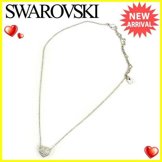 スワロフスキー ｓｗａｒｏｖｓｋｉ ネックレス アクセサリー レディース ハート 中古 T130の通販はau Pay マーケット ブランドデポtokyo