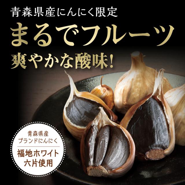 青森第一食糧 青森県産 熟成黒にんにく 100g 5個組 福地ホワイト六片種