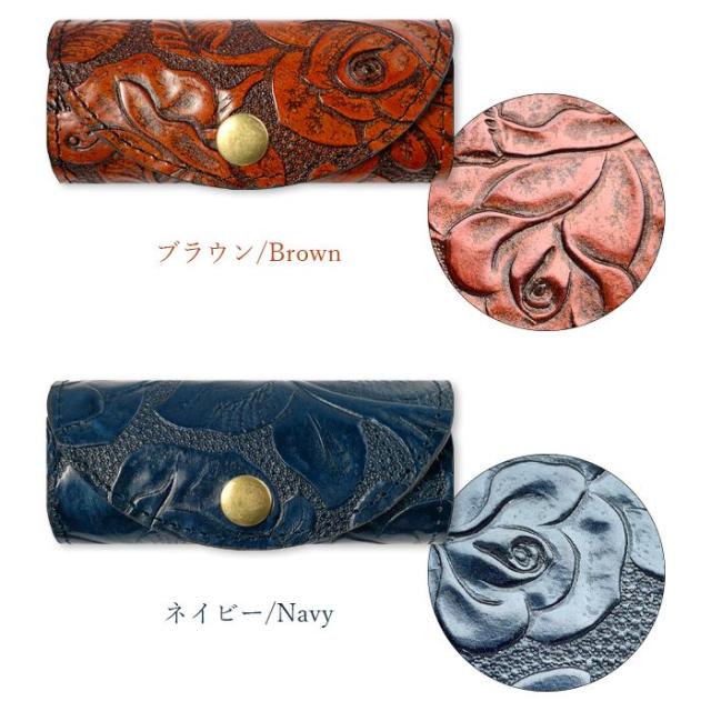 キーケース キーホルダー スマートキー 鍵 カギ 収納 レディース 三つ折り 牛革 レザー 鍵入れ スリム コンパクト 4連キーケース 4連 本革 アンティーク調 バラ キーケース キーホルダー スマートキー 鍵 カギ 収納 レディース 三つ折り 牛革 レザー 鍵入れ スリム コンパクト 4連キーケース 4連 本革 アンティーク調 バラ
