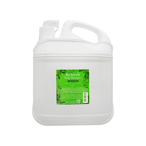 ナプラ リフレッシュスキャルプ シャンプー ライトクール 4000mlの通販は 7,273円