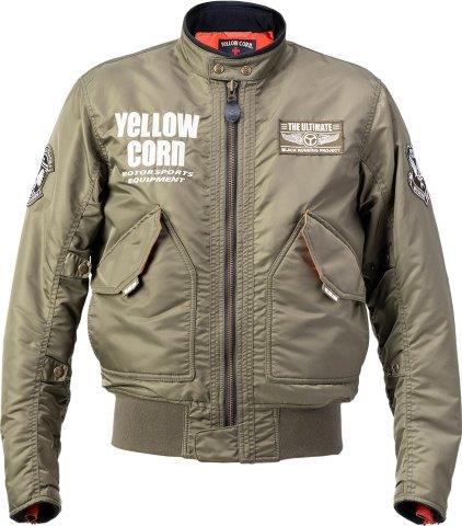即納 イエローコーン Yellow Corne ウィンタージャケット バイク ジャケット メンズ カーキ 3lサイズ Yb 0302の通販はau Pay マーケット 東京上野バイク用品専門店カムカム Au Pay マーケット店
