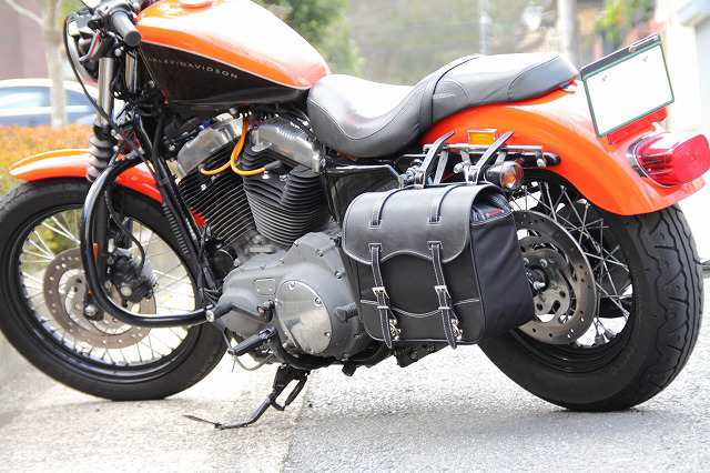 DEGNER ナイロン サドルバッグ シングル NB-1 12L ブラック