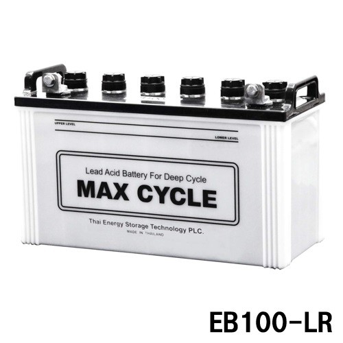 【メーカー取り寄せ】EBサイクルバッテリー MAX CYCLE EB100 LR サイクルユース向け蓄電池　ED電池 EB100-LR