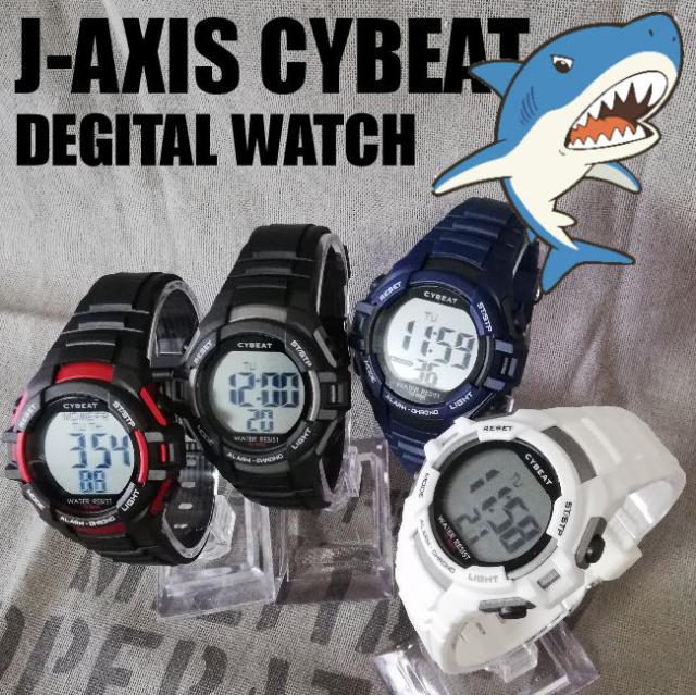 10気圧防水 送料無料 J Axis Cybeat Acy 13デジタル腕時計 小型 1年保証 ストップウオッチ アラーム 時刻設定済 水仕事 マの通販はau Pay マーケット 赤い屋根ワークス